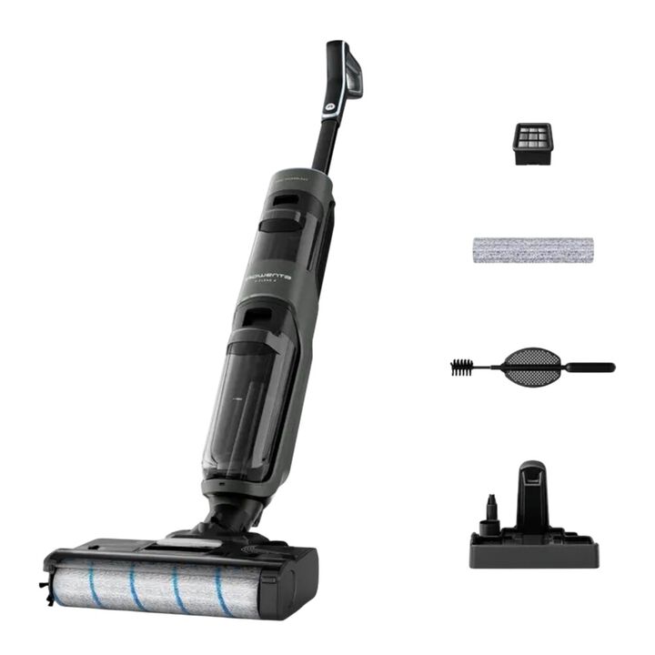 La aspiradora y fregona a batería que combina a la perfección rendimiento y autonomía. X-Clean 4 garantiza una limpieza a fondo en la mitad de tiempo con una excepcional acción de aspiradora y fregona de una sola pasada La aspiradora y fregona a batería que combina a la perfección rendimiento y autonomía. X-Clean 4 garantiza una limpieza a fondo en la mitad de tiempo con una excepcional acción de aspiradora y fregona de una sola pasada