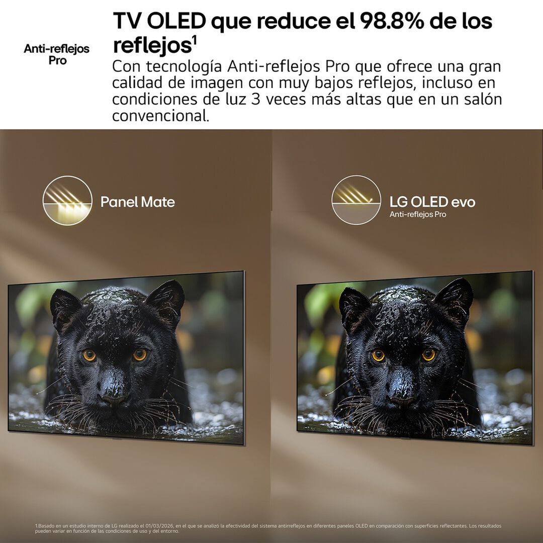 Smart TV OLED evo AI 83 pulgadas 4K OLED83C66