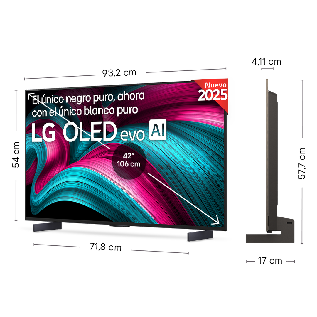 Smart TV OLED evo AI C5 42 4K 2025