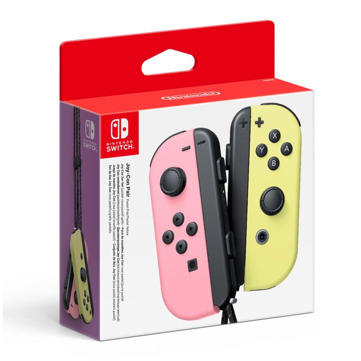 Conjunto compuesto por 2 mandos Joy-Con, uno Izquierda  y otro Derecha.


MANDOS JOY-CON

Un mando o dos, en vertical o en horizontal, control por movimiento o mediante botones&hellip; Con los nuevos mandos Joy-Con para Nintendo Switch tendr&aacute;s flexibilidad total a la hora de jugar y descubrir&aacute;s nuevas formas de interactuar que transformar&aacute;n por completo tus experiencias de juego.

Su dise&ntilde;o incluye la sofisticada funci&oacute;n de vibraci&oacute;n HD, que ofrece una vibraci&oacute;n mucho m&aacute;s realista que antes, y permite utilizar uno en cada mano o compartirlos con un amigo; adem&aacute;s de poder incorporarlos al armaz&oacute;n para controles Joy-Con (venta por separado) que los transformar&aacute; en un mando de estilo tradicional. Cada Joy-Con contiene sus propios botones, sensor de aceler&oacute;metro y sensor de movimiento que posibilita que puedan funcionar como un mando independiente.

Adem&aacute;s, los Joy-Con integran nuevas prestaciones que hacen de Nintendo Switch m&aacute;s interactiva. Por un lado, el Joy-Con izquierdo tiene un bot&oacute;n de captura para hacer capturas de pantalla durante tus partidas y compartirlas a trav&eacute;s de las redes sociales. El Joy-Con derecho, por su parte, dispone de un punto NFC para usar figuras amiibo, as&iacute; como una c&aacute;mara infrarroja de movimiento que detecta la distancia, forma y movimiento de objetos cercanos en los juegos dise&ntilde;ados para esta tecnolog&iacute;a.