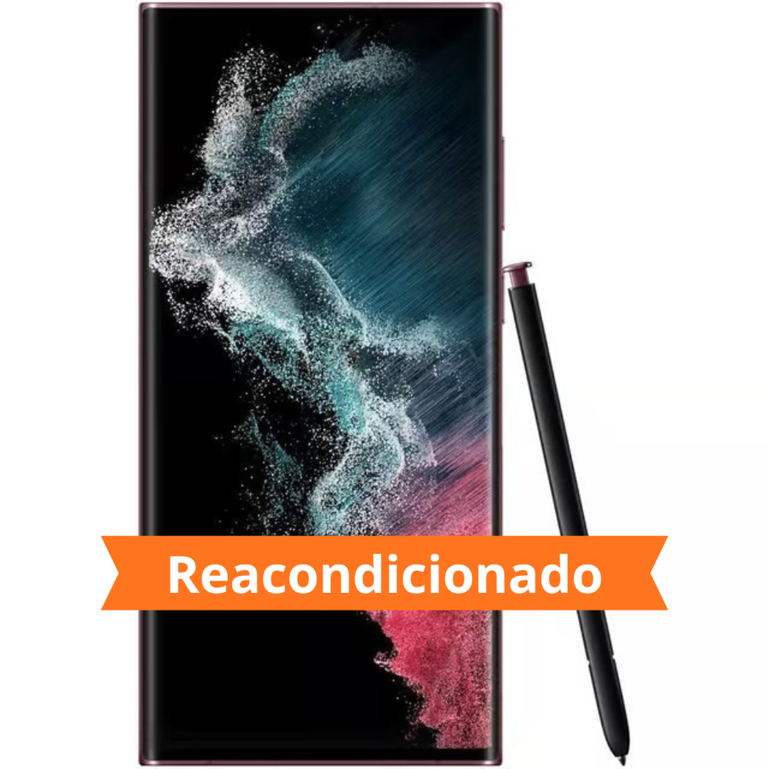 Galaxy S22 Ultra 256GB Rojo REACONDICIONADO (A)