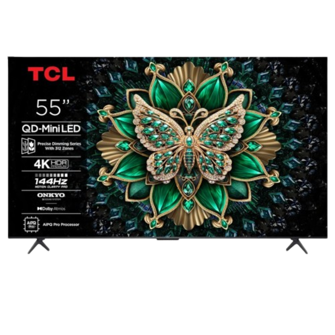 Televisor Mini LED 55 pulgadas 4K 55C6K Google TV