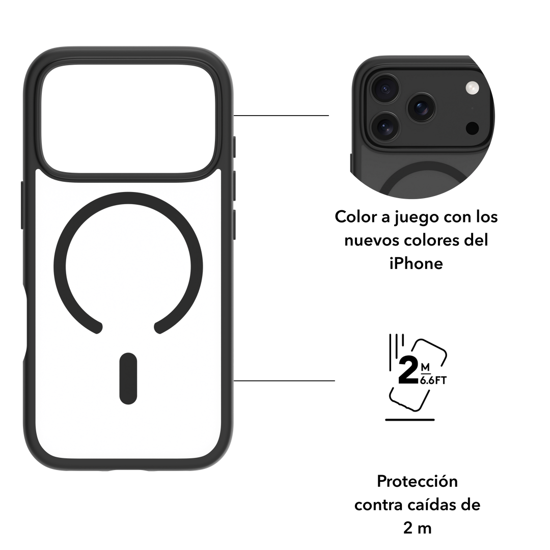 Funda iPhone 17 Pro Max MS +ECOSHIELD+cargador 30W