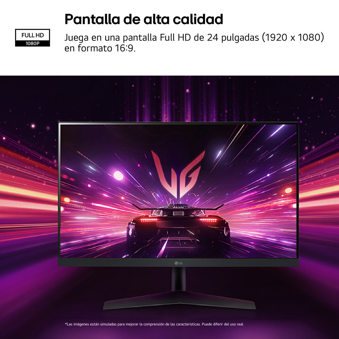 Monitor Gaming UltraGear&trade; 24 pulgadas