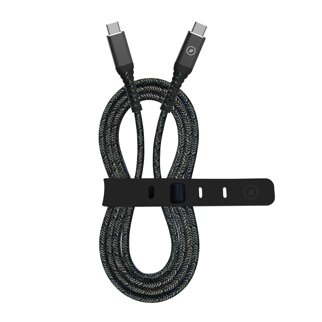 Cable Tipo C a Tipo C 240W 1.2m negro
