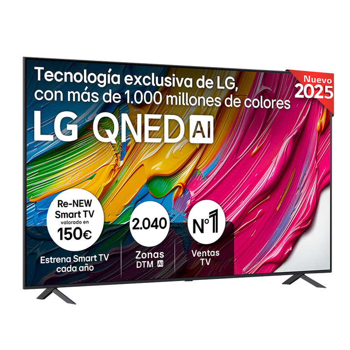 Smart TV LG QNED AI QNED80 86 pulgadas 4K 2025