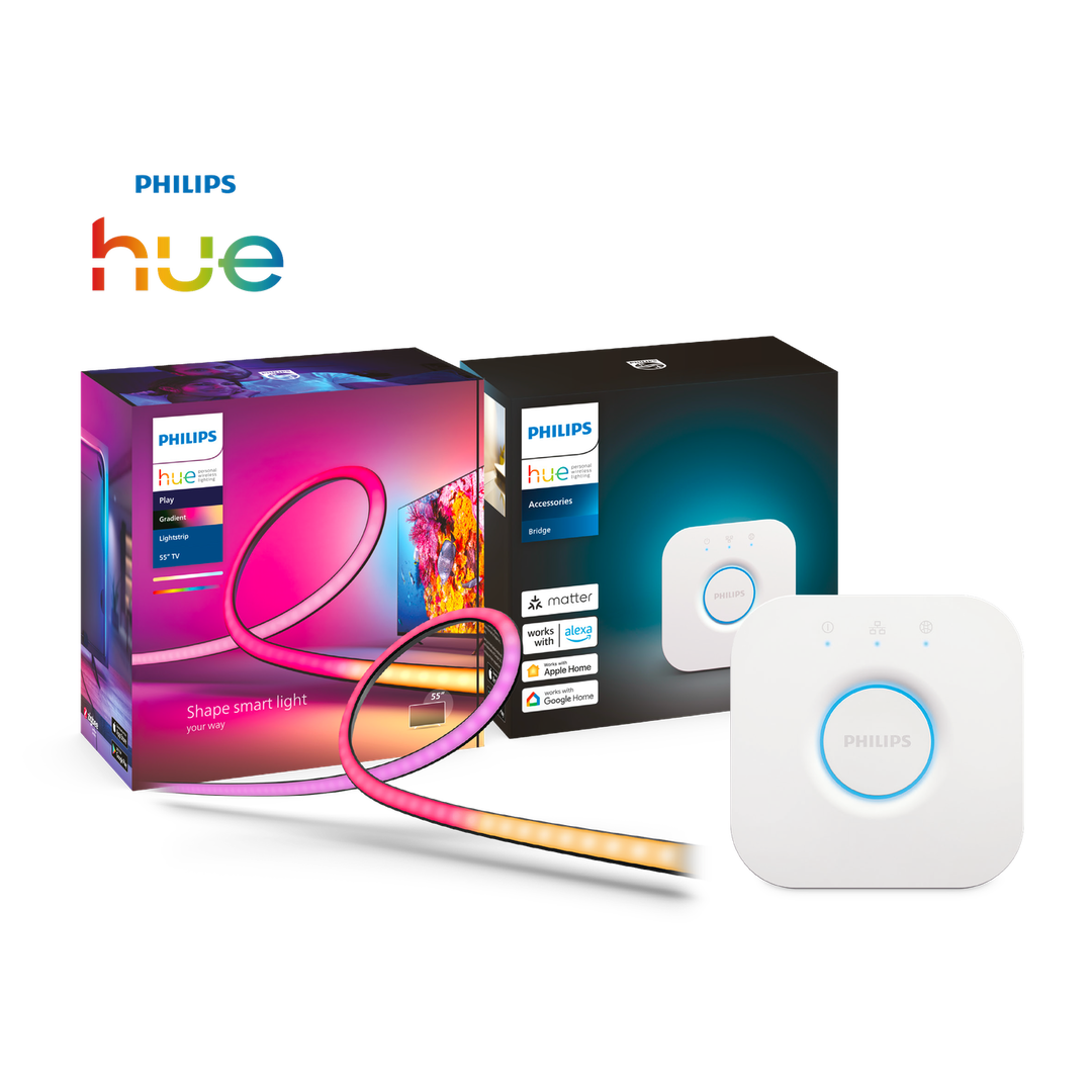 Pack Futbol Tira TV55" + Hue Sync 8K + bridge