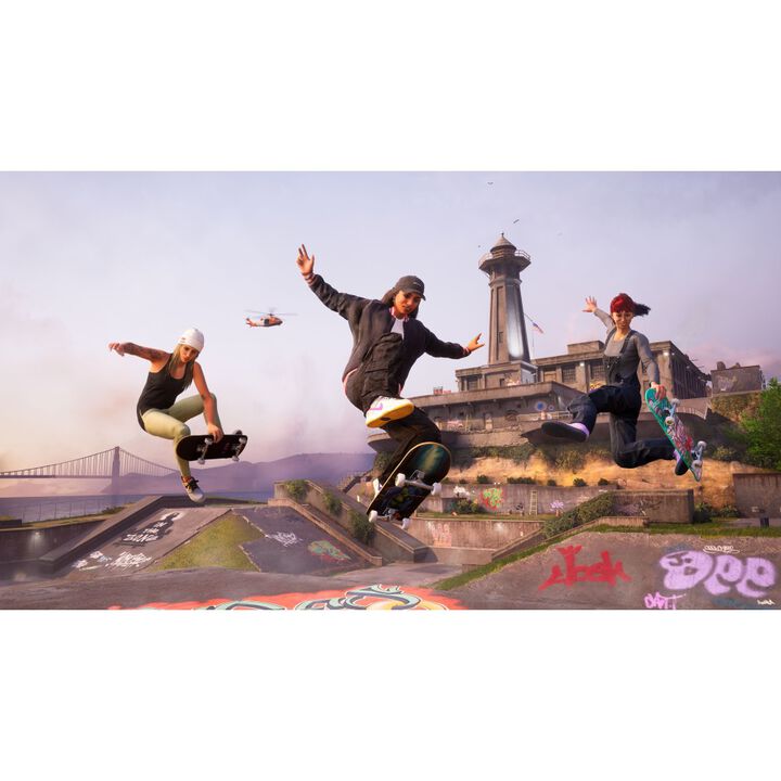 TONY HAWK PRO SKATER 3 + 4 PS5 JUEGO F&Iacute;SICO PARA PLAYSTATION 5 VERSI&Oacute;N ESPA&Ntilde;OLA GARANT&Iacute;A EUROPEA EU WARRANTY

DESCRIPCI&Oacute;N:

Prep&aacute;rate para la franquicia legendaria que regresa con Tony Hawk&rsquo;s Pro Skater 3 + 4. Redise&ntilde;ado con m&aacute;s skaters, nuevos parques, trucos m&aacute;s audaces, m&uacute;sica rompedora y mucho, mucho m&aacute;s.

CARACTER&Iacute;STICAS:

    Re&uacute;ne a la tropa para probar el Multijugador online multiplataforma, para hasta 8 skaters y en modos de juego nuevos y cl&aacute;sicos.
    Atr&eacute;vete con los parques nuevos o dalo todo en los cl&aacute;sicos de Tony Hawk's Pro Skater 3 y Tony Hawk's Pro Skater 4, recreados fielmente en una impresionante resoluci&oacute;n 4K, con objetivos simplificados y un formato &eacute;pico de 2 minutos.
    Demuestra que tienes estilo con los modos ampliados Crea un skater y Crear parque, adem&aacute;s de la opci&oacute;n de crear objetivos personalizados para compartir con tus amigos por primera vez.
    P&eacute;talo m&aacute;s que nunca con objetivos m&aacute;s exigentes y el modo Nueva partida+ mejorado.
    Tanto si est&aacute;s empezando como si ya dominas la materia, con los sencillos y suaves controles de Tony Hawk's Pro Skater 1 + 2 te deslizar&aacute;s como los verdaderos profesionales.