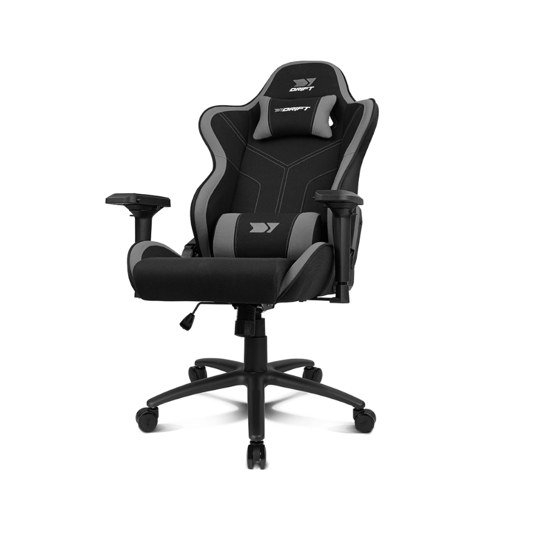 Silla Gaming DR110 Negro/Gris tela