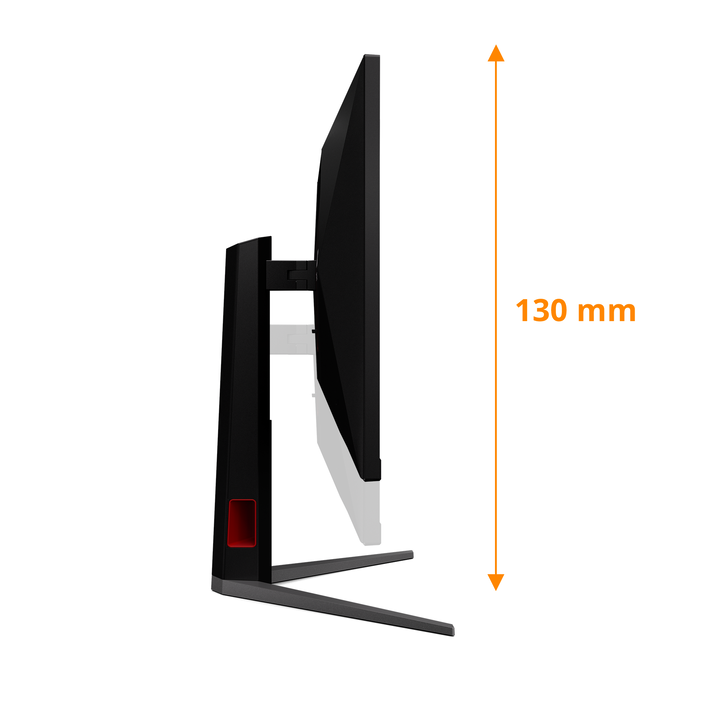 AOC U32G4U Monitor 32" UHD, 144Hz, Fast IPS, 1ms GtG, DisplayHDR 400, Adaptive Sync, Altura ajustable (3840x2160, 2x HDMI 2.1, 1x DP 1.4, USB Hub), Negro