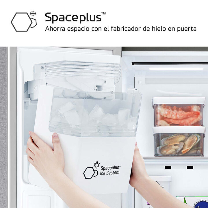 Frigor&iacute;fico Side by Side 638 L blanco, No Frost, Smart Inverter, l&iacute;nea eficiente E.