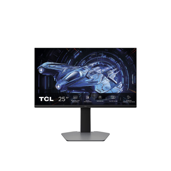 Descubre el poder del rendimiento visual con el TCL G64 25G64, un monitor diseñado para gamers y profesionales que buscan la máxima velocidad y calidad de imagen. Con un panel Fast-IPS plano QD-Mini LED y resolución FHD 1920×1080, cada detalle cobra vida con colores vibrantes y precisión extrema.

Características destacadas:
Velocidad y rendimiento: Frecuencia de actualización de 300 Hz y tiempo de respuesta 1 ms GTG, ideal para juegos competitivos y contenidos en movimiento rápido.
Calidad de imagen superior: Brillo máximo de 600 nits, HDR DisplayHDR600, y contraste dinámico de 6,000,000:1 para negros profundos y colores impactantes.
Color profesional: Cobertura del 99% sRGB y 97% DCI-P3, con más de 1070 millones de colores y ΔE＜2, garantizando precisión de estudio para edición y diseño.
Tecnologías de protección visual: Certificación TUV Flicker-Free y Low Blue Light para sesiones largas sin fatiga ocular.
Compatibilidad avanzada: Soporta FreeSync Premium, HDMI 2.1, y DP 1.4, ofreciendo conectividad flexible para PC y consolas.

Diseño y ergonomía:
Ajuste de altura de 125 mm, inclinación de -5° a +15°, giro de -20° a +20° y orientación vertical de -90° a +90° para una experiencia personalizada.
Montaje VESA 100×100, fácil de instalar en cualquier setup.
Dimensiones compactas: 556×501×226 mm con soporte, peso 5.34 kg, optimizando tu espacio de trabajo o gaming.

Lleva tu experiencia visual al siguiente nivel con el TCL G64 25G64, un monitor que combina velocidad, precisión de color y tecnología avanzada para gamers exigentes y profesionales creativos.