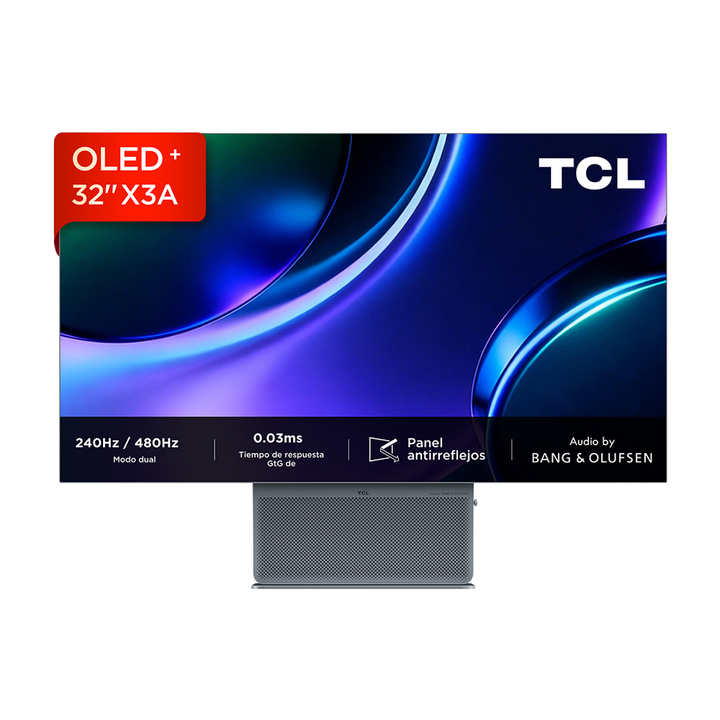 Monitor gaming TCL 32X3A 32" OLED+ 4K UHD 240Hz