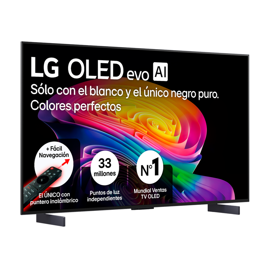 Smart TV OLED evo AI 42 pulgadas 4K OLED42C66