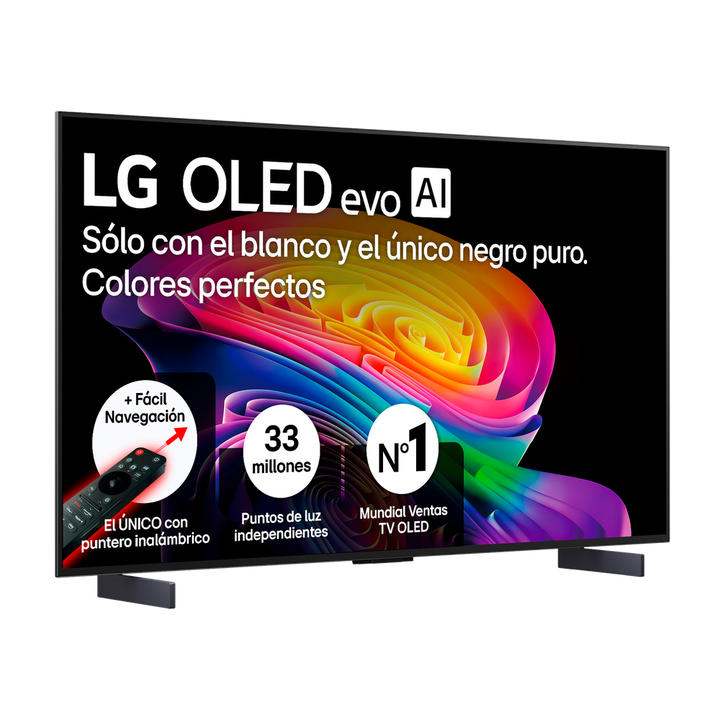 Smart TV LG OLED evo AI C6 42 pulgadas 4K 2026