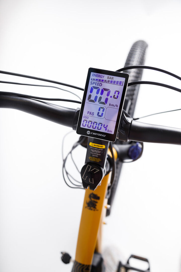 Bicicleta el&eacute;ctrica monta&ntilde;a 29" T-Rex Air Amarilla