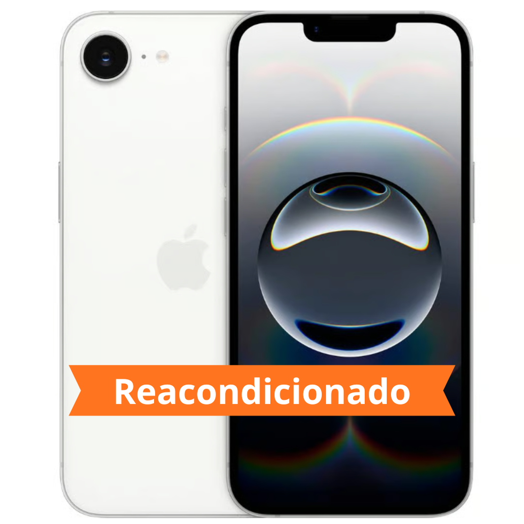 iPhone 16e 128GB Blanco REACONDICIONADO (A)