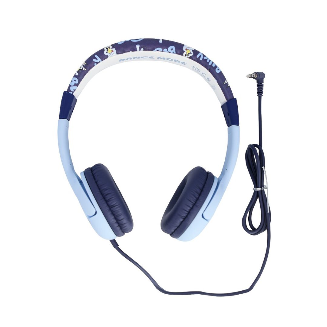 Auricular Infantil + Cable Bluey Limitador Volumen