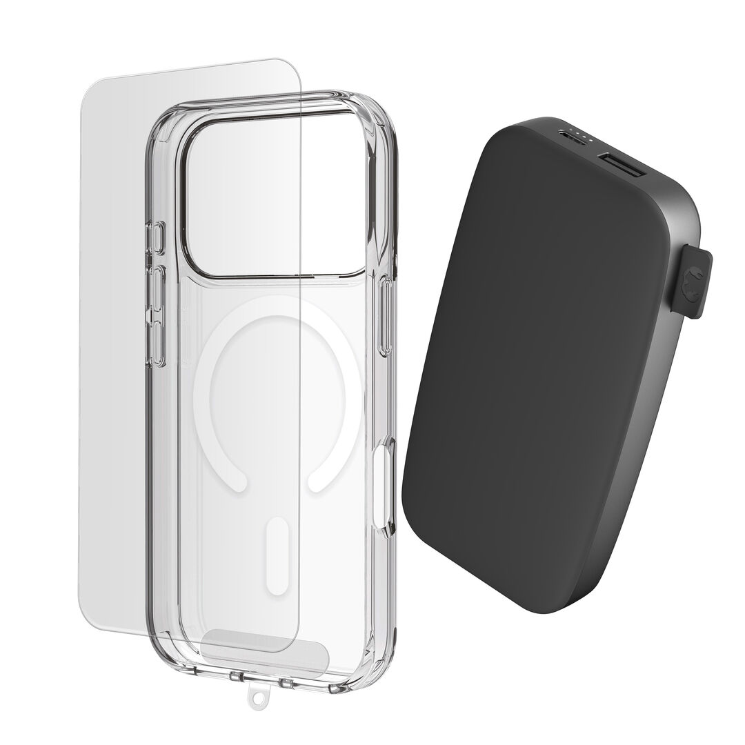 Pack Powerbank+Funda+Protector iPhone 17 Pro Max