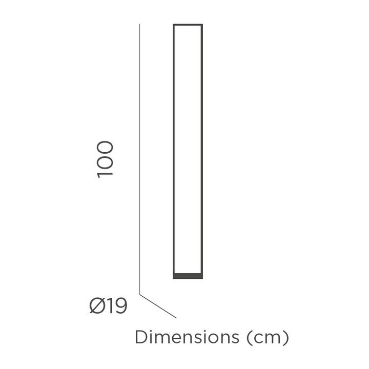 L&aacute;mpara pie Fity 100 Bater&iacute;a Luz RGB + fr&iacute;a