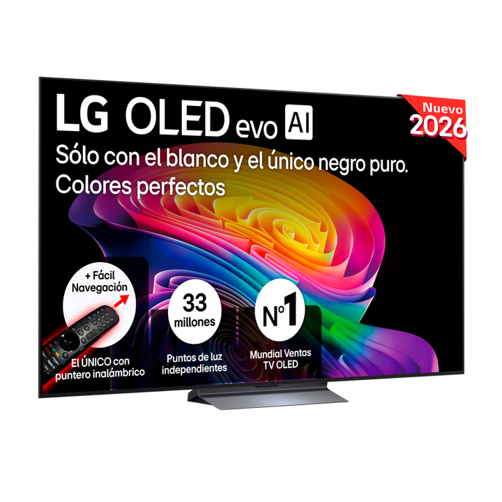 Smart TV LG OLED evo AI C6 77 pulgadas 4K 2026