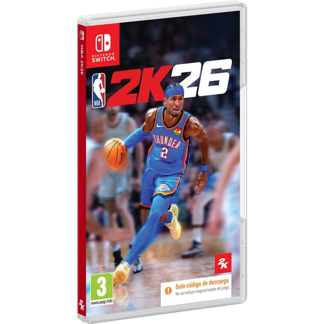 NBA 2K26 Nintendo Switch Caja C&oacute;digo Descarga Dig.