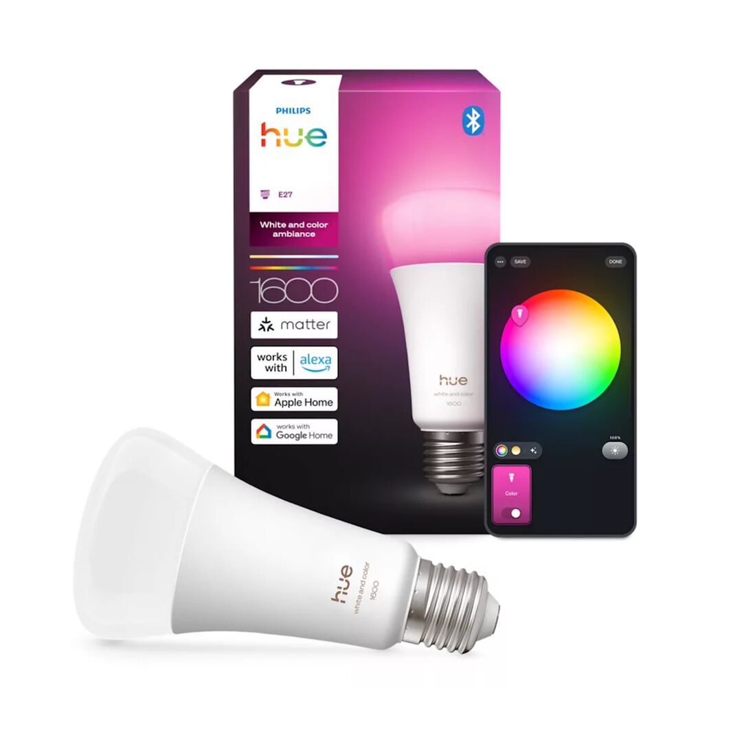 Bombilla Inteligente E27 13W RGB 1un