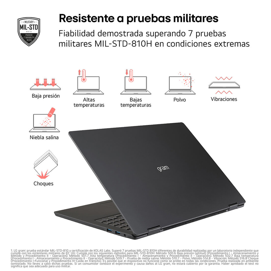 Port&aacute;til 14" gram Windows 11 Intel&reg; Core&trade;
