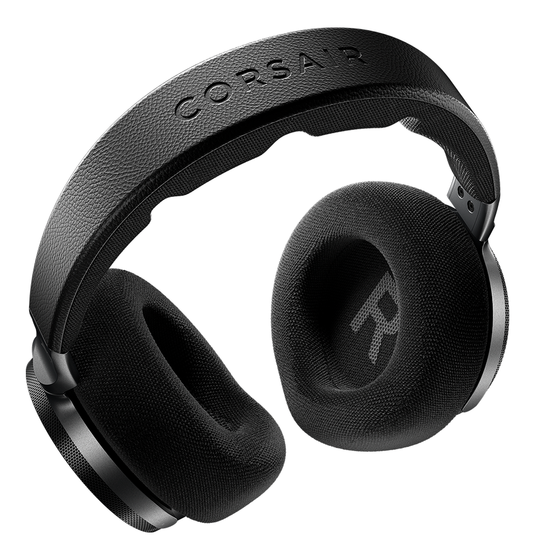 Corsair Virtuoso MAX Wireless Auriculares para Juegos con Bluetooth &ndash; Dolby Atmos, SoundID, Cancelaci&oacute;n Activa del Ruido, Micr&oacute;fono de Calidad Broadcast, para PC, Mac, PS5, PS4 &ndash; Carbon