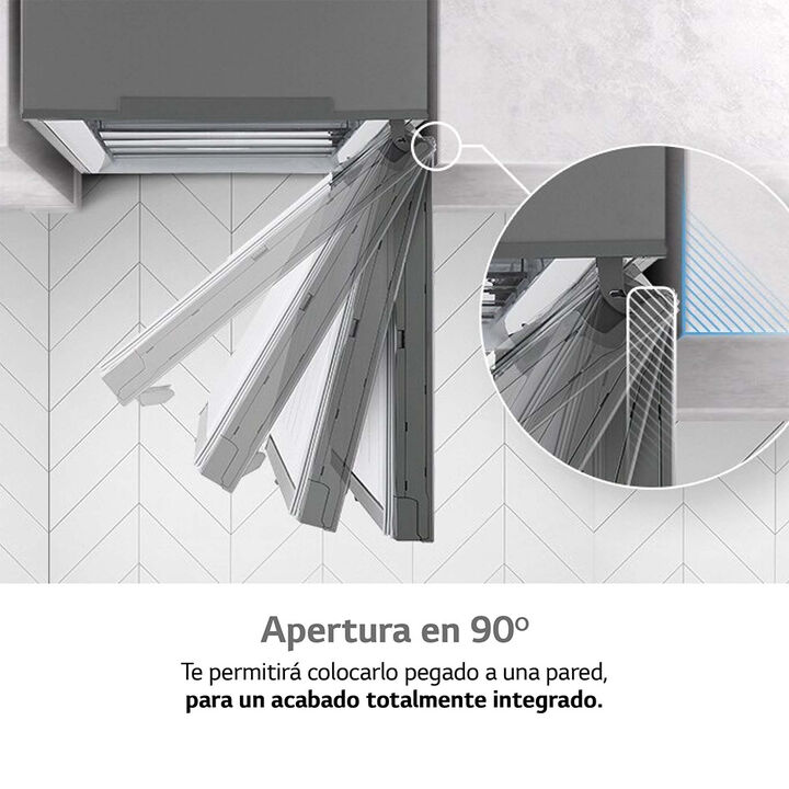 Congelador 324 L Inox con No Frost, compresor eficiente y cajones Big Zone.