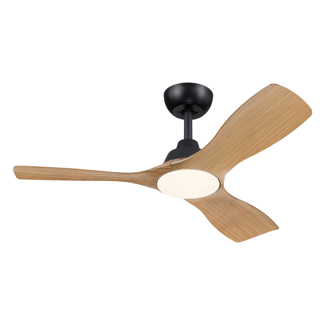 Ventilador de Techo Olas 42&Prime; DC Negro Madera