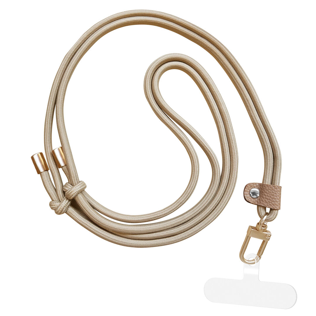 Mant&eacute;n siempre tu smartphone contigo de manera segura y ecol&oacute;gica con nuestros colgantes universales que incluyen una tarjeta fabricada en TPU transparente (certificado GRS) y un cord&oacute;n 100% reciclable.

Con un cord&oacute;n doble ajustable de 60cm hasta 120cm, este colgante ofrece versatilidad incomparable. &Uacute;salo alrededor del cuello, cruzado hasta la cintura o enrollado en el brazo, para llevar tu smartphone de forma segura en cualquier lugar. &iexcl;Adi&oacute;s a los robos y las ca&iacute;das!

En muvit for change nos comprometemos a donar el 1% de los ingresos para el planeta*.