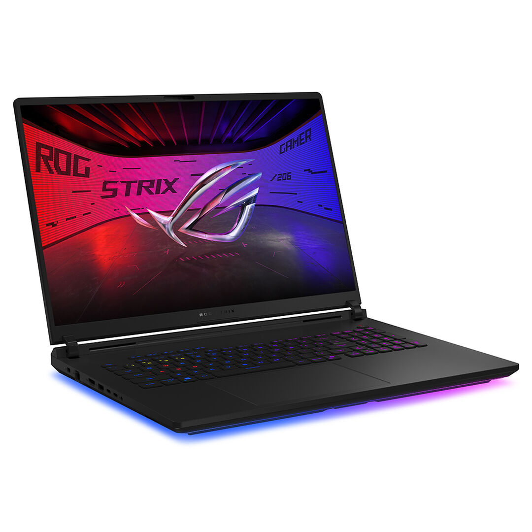 ASUS ROG Strix SCAR 18 G835LW-SA017W - Ordenador Portátil Gaming de 18" WQXGA 240Hz (Intel Core Ultra 9 275HX, 64GB RAM, 2TB + 2TB SSD, RTX 5080 16GB, Windows 11 Home) Negro - Teclado QWERTY español, Intel Core Ultra 9, 45,7 cm (18"), 2560 x 1600 Pixeles, 64 GB, 4 TB, Windows 11 Home