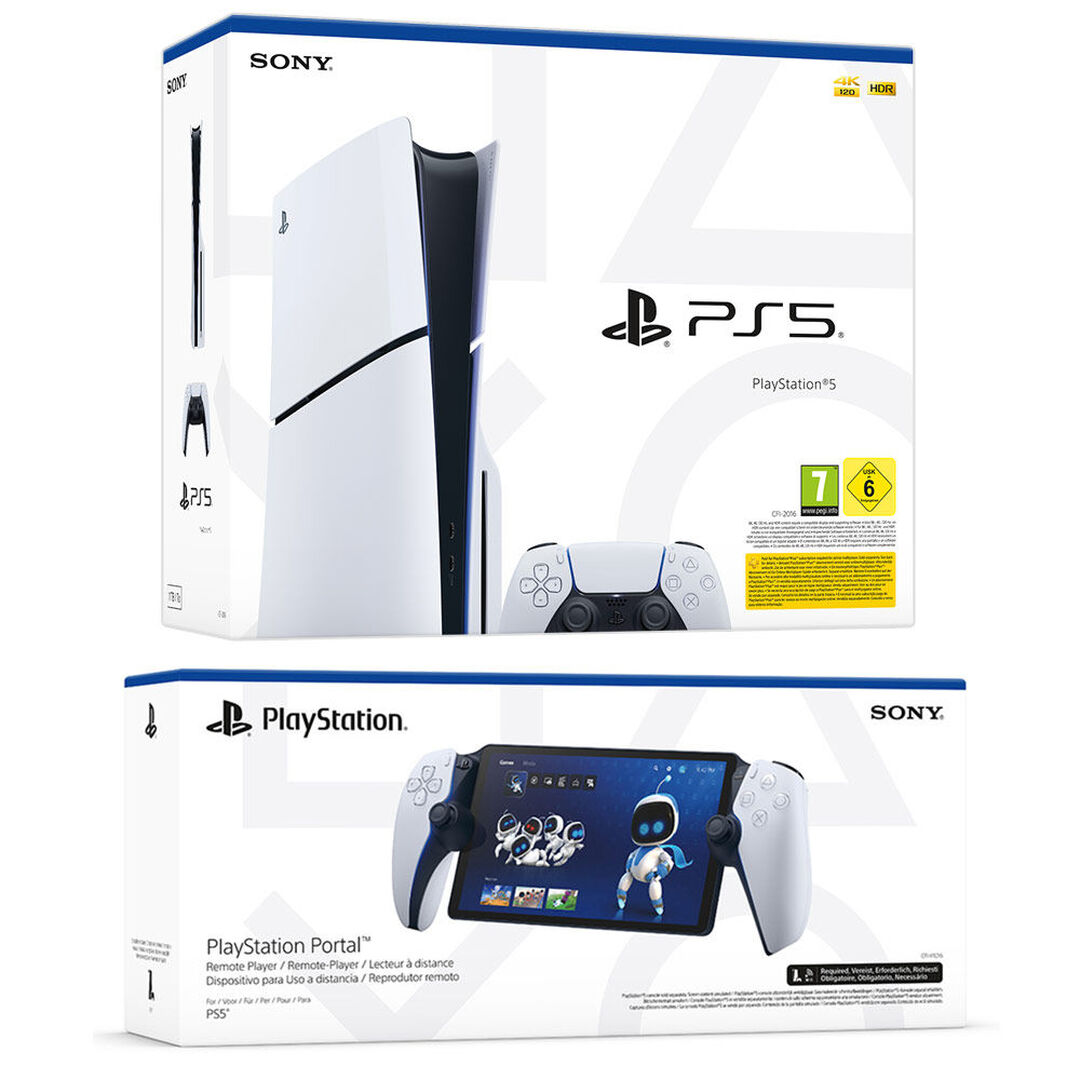 Pack PS5 lector de disco con DualSense + PS Portal