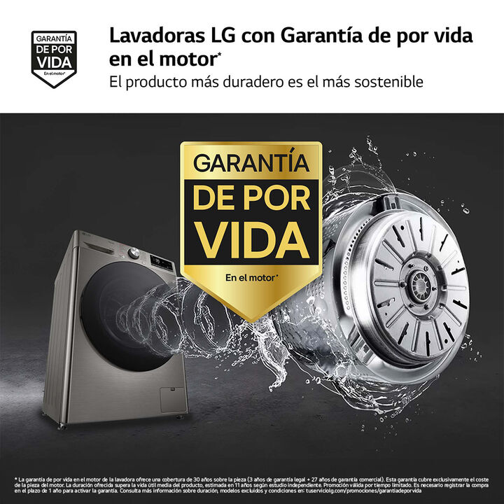 Lava-secadora 11 kg/6 kg inox con AI DD, TurboWash 360&deg;, autodosificaci&oacute;n, vapor y Wi-Fi.