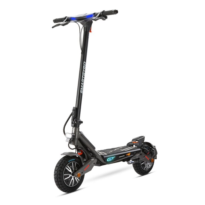 Patinete el&eacute;ctrico Rockway GT DUAL con doble motor de 2800w de potencia m&aacute;xima, bater&iacute;a de 15.000 mAh donde podr&aacute;s recorrer hasta 50km de autonom&iacute;a.