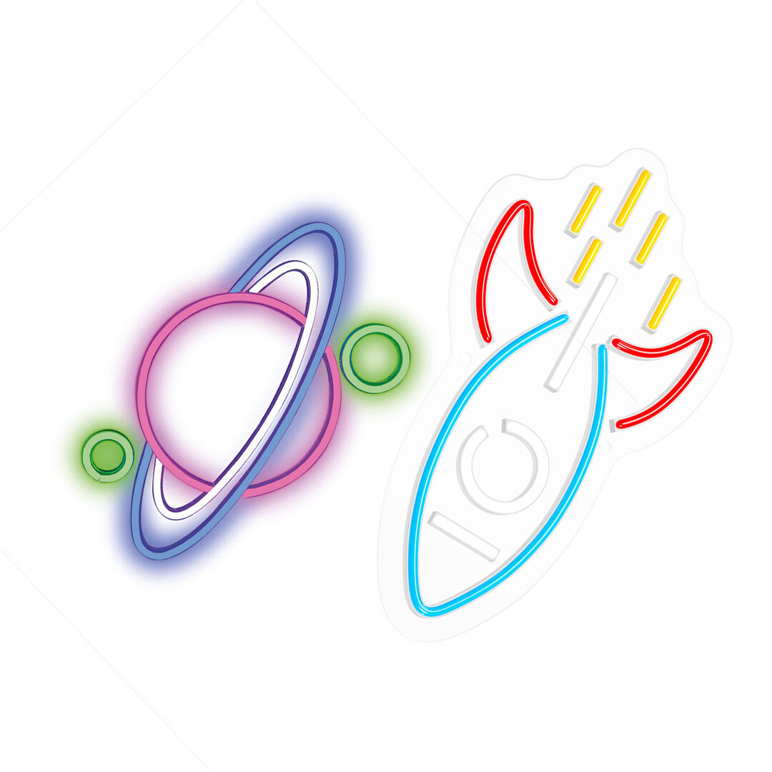 Pack luces decorativas neones Universo