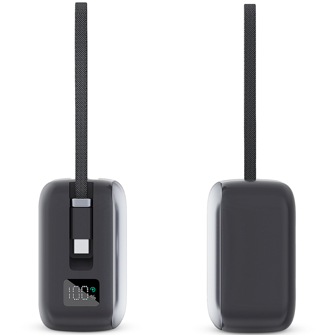 La power bank KSIX de 30.000 mAh es la solución definitiva para quienes necesitan una carga rápida y fiable en todo momento. Con una potencia de salida de hasta 65W y compatibilidad con la tecnología de carga rápida Power Delivery 3.0, es capaz de cargar dispositivos de alto rendimiento, incluidos portátiles, smartphones, tablets y más. Su diseño incorpora un cable USB-C integrado, eliminando la necesidad de cables adicionales para una carga más cómoda. La power bank KSIX de 30.000 mAh es la solución definitiva para quienes necesitan una carga rápida y fiable en todo momento. Con una potencia de salida de hasta 65W y compatibilidad con la tecnología de carga rápida Power Delivery 3.0, es capaz de cargar dispositivos de alto rendimiento, incluidos portátiles, smartphones, tablets y más. Su diseño incorpora un cable USB-C integrado, eliminando la necesidad de cables adicionales para una carga más cómoda.