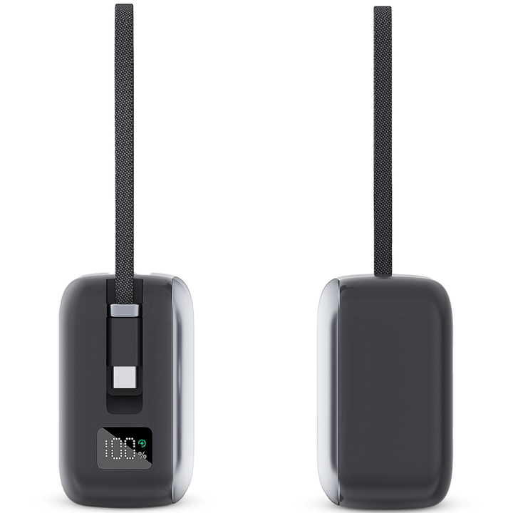 La power bank KSIX de 30.000 mAh es la solución definitiva para quienes necesitan una carga rápida y fiable en todo momento. Con una potencia de salida de hasta 65W y compatibilidad con la tecnología de carga rápida Power Delivery 3.0, es capaz de cargar dispositivos de alto rendimiento, incluidos portátiles, smartphones, tablets y más. Su diseño incorpora un cable USB-C integrado, eliminando la necesidad de cables adicionales para una carga más cómoda. La power bank KSIX de 30.000 mAh es la solución definitiva para quienes necesitan una carga rápida y fiable en todo momento. Con una potencia de salida de hasta 65W y compatibilidad con la tecnología de carga rápida Power Delivery 3.0, es capaz de cargar dispositivos de alto rendimiento, incluidos portátiles, smartphones, tablets y más. Su diseño incorpora un cable USB-C integrado, eliminando la necesidad de cables adicionales para una carga más cómoda.