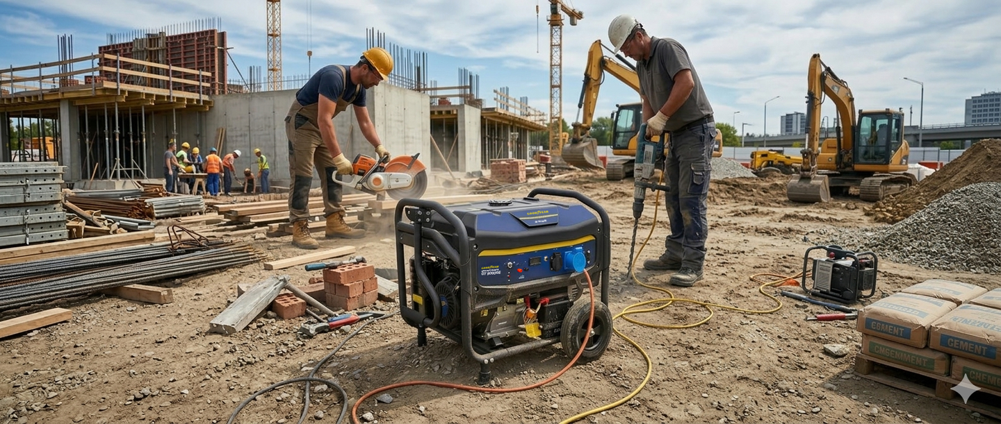 Generador El&eacute;ctrico GY9000GE A.E 230V/50HZ