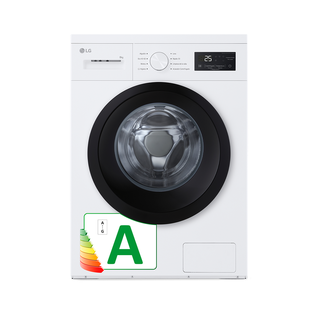 Lavadora F4A10S8NWK 8 Kg Blanco
