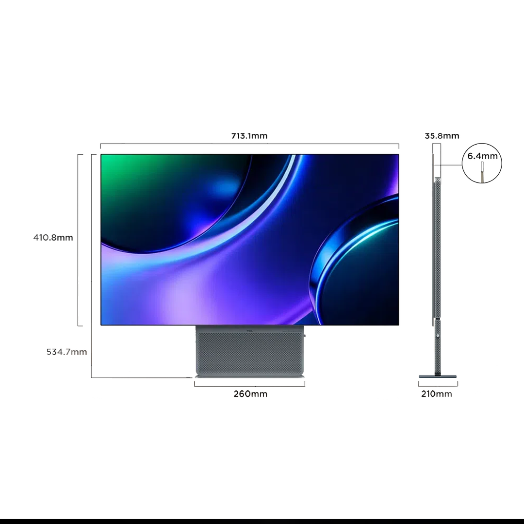 Monitor gaming 32X3A 32" OLED+ 4K UHD 240Hz