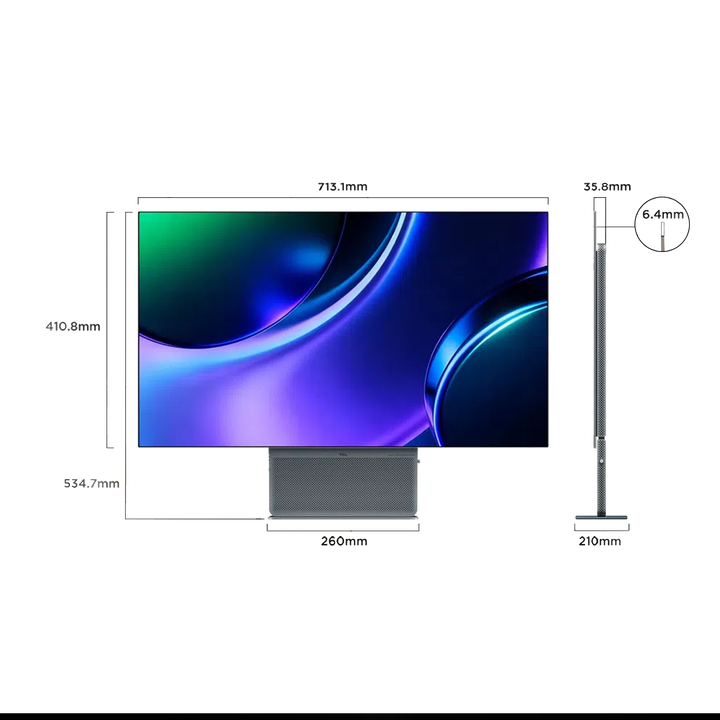 Monitor gaming TCL 32X3A 32" OLED+ 4K UHD 240Hz