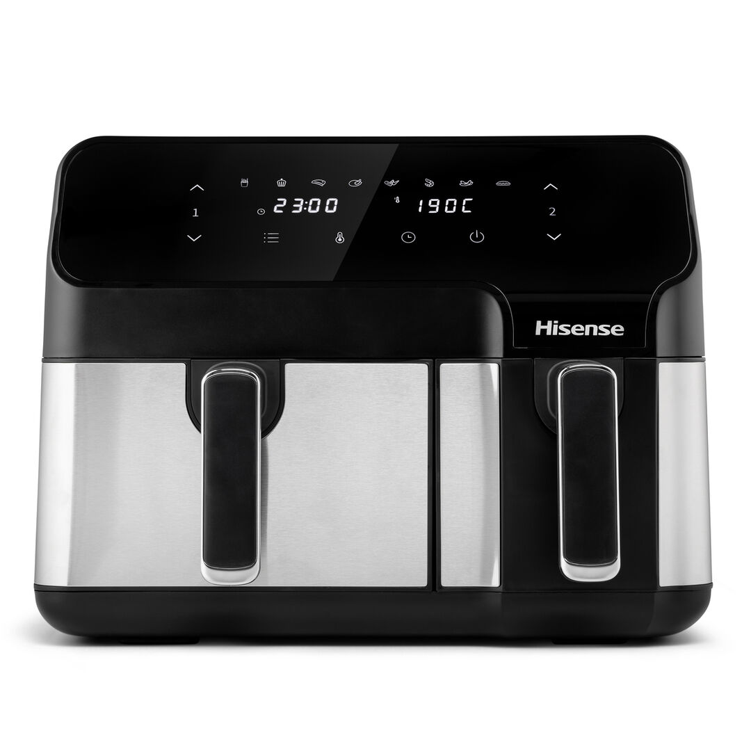 Freidora de Aire  doble compartimento   8.6 litros