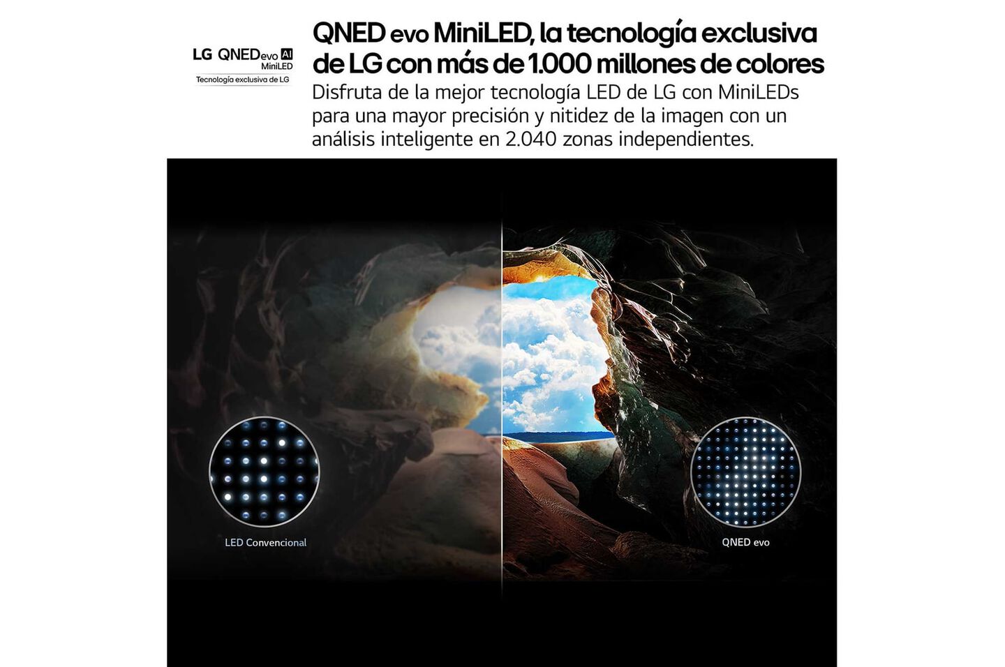 Smart TV LG QNED evo AI QNED86 86 pulgadas MiniLED 4K 2025