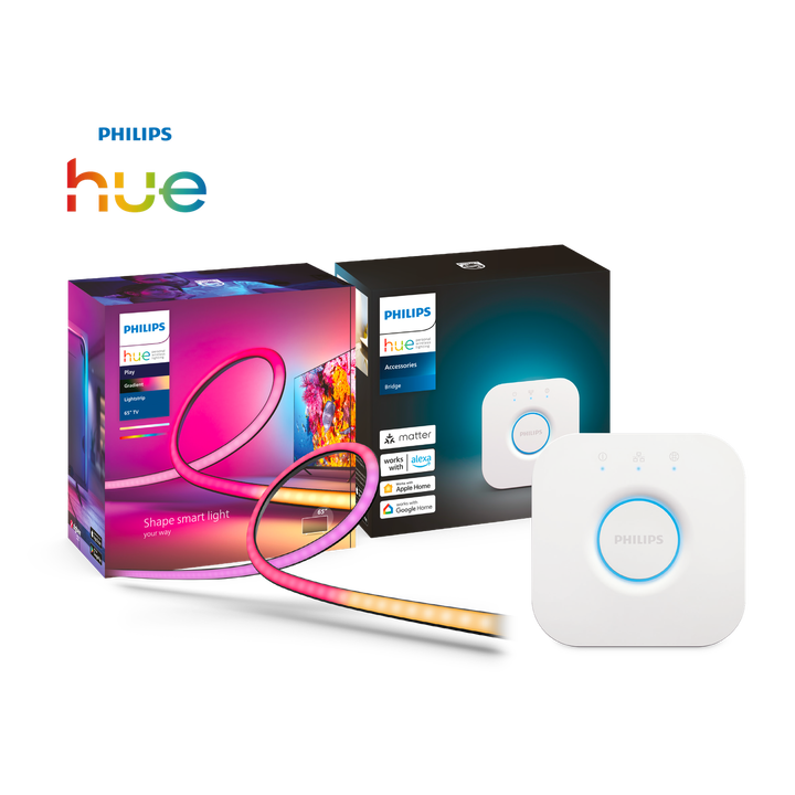 Pack Futbol Tira TV65" + Hue Sync 8K + bridge