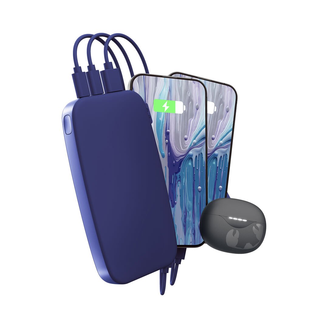 Powerbank 18000 mAh
Batería recargable de bolsillo
Nuestros ltimos Powerbanks tienen un diseño suave y, gracias a la función de carga rápida, son más rápidos que nunca. Con 20W Power Delivery sus dispositivos estarán listos para funcionar antes de que se de cuenta. El Powerbank 18000 mAh puede cargar su teléfono hasta 6 veces y su tablet hasta 3 veces.
 Carga ultrarrápida con suministro de energía de 20 W
 Carga hasta el 50% en 30 min
 6 características de seguridad
 Aprobado para avión Powerbank 18000 mAh
Batería recargable de bolsillo
Nuestros ltimos Powerbanks tienen un diseño suave y, gracias a la función de carga rápida, son más rápidos que nunca. Con 20W Power Delivery sus dispositivos estarán listos para funcionar antes de que se de cuenta. El Powerbank 18000 mAh puede cargar su teléfono hasta 6 veces y su tablet hasta 3 veces.
 Carga ultrarrápida con suministro de energía de 20 W
 Carga hasta el 50% en 30 min
 6 características de seguridad
 Aprobado para avión