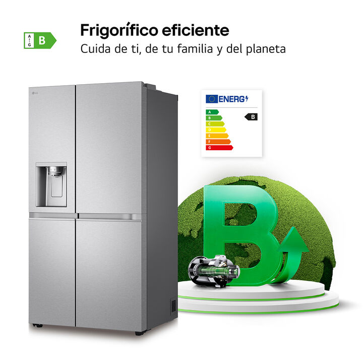 Frigor&iacute;fico Side by Side 623 L sin toma de agua, DoorCooling+, Fresh Converter y Wi-Fi.