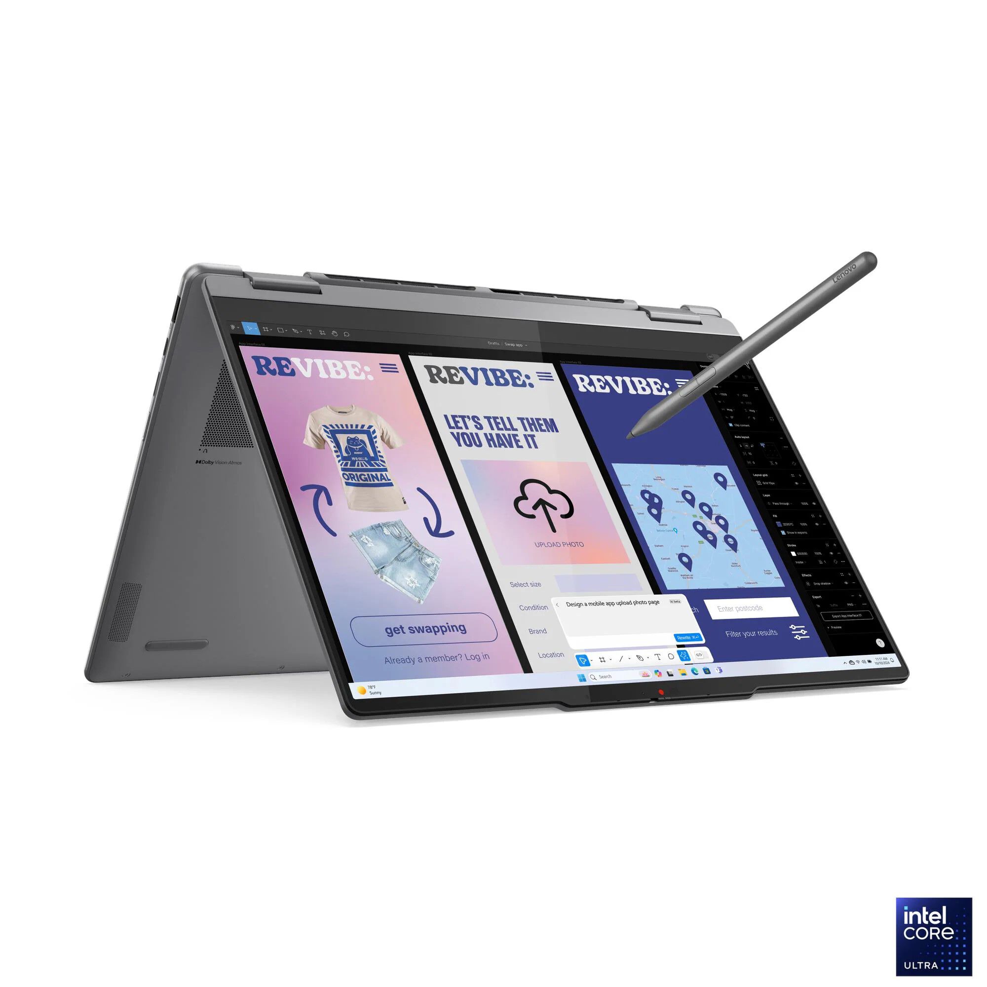 Portátil C+ Yoga 7 2in1 Corei5 14ILL10 Copilot+ PC Lenovo ¡Precio