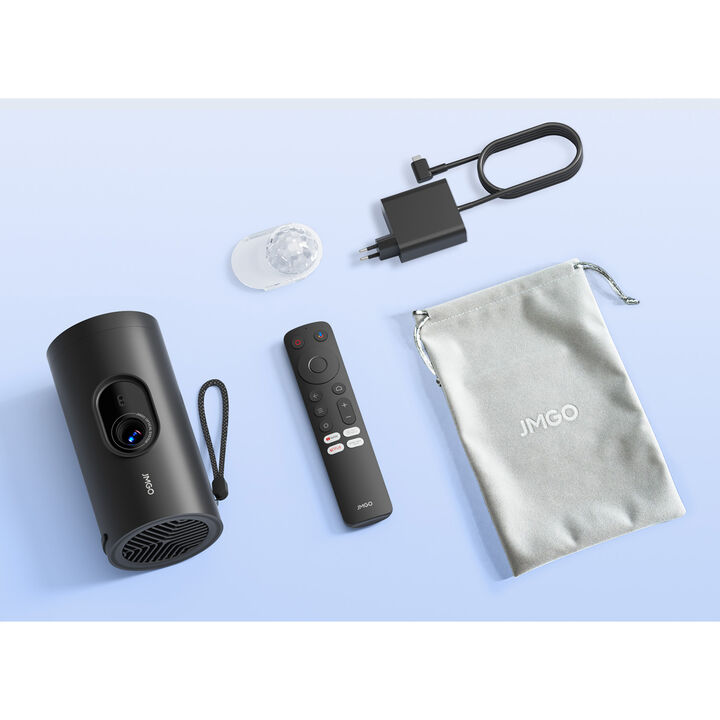 Olv&iacute;date de los cables y disfruta de la libertad de un dispositivo realmente inteligente. El JMGO PicoPlay+ funciona con un sistema operativo Android integrado, d&aacute;ndote acceso directo a un mundo de aplicaciones de streaming, juegos y servicios. Con&eacute;ctate a tu red usando su Wi-Fi de doble banda y comienza a ver tu contenido favorito en minutos. Tambi&eacute;n soporta duplicaci&oacute;n de pantalla inal&aacute;mbrica, permiti&eacute;ndote proyectar f&aacute;cilmente la pantalla de tu smartphone o tablet directamente al proyector.